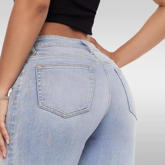 Lyvéa Mid-Low Rise Baggy Jeans